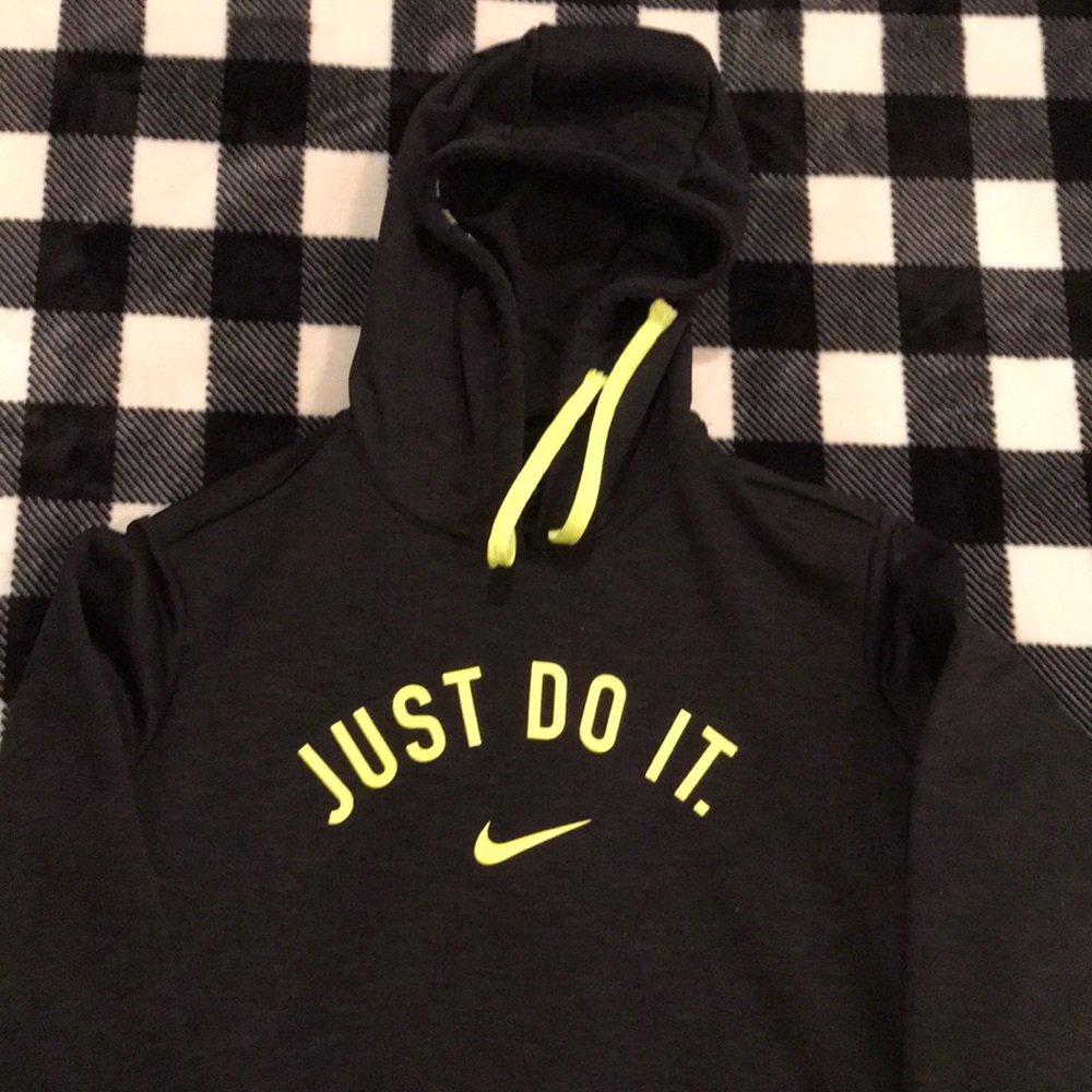 Black & Neon Yellow size small hoodie